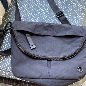 Lululemon black festival bag!Versatile & can be worn cross body/one shoulder.